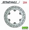 NG Tarcza hamulcowa przednia Honda CBR 125 (03-11) 276x144x5,0